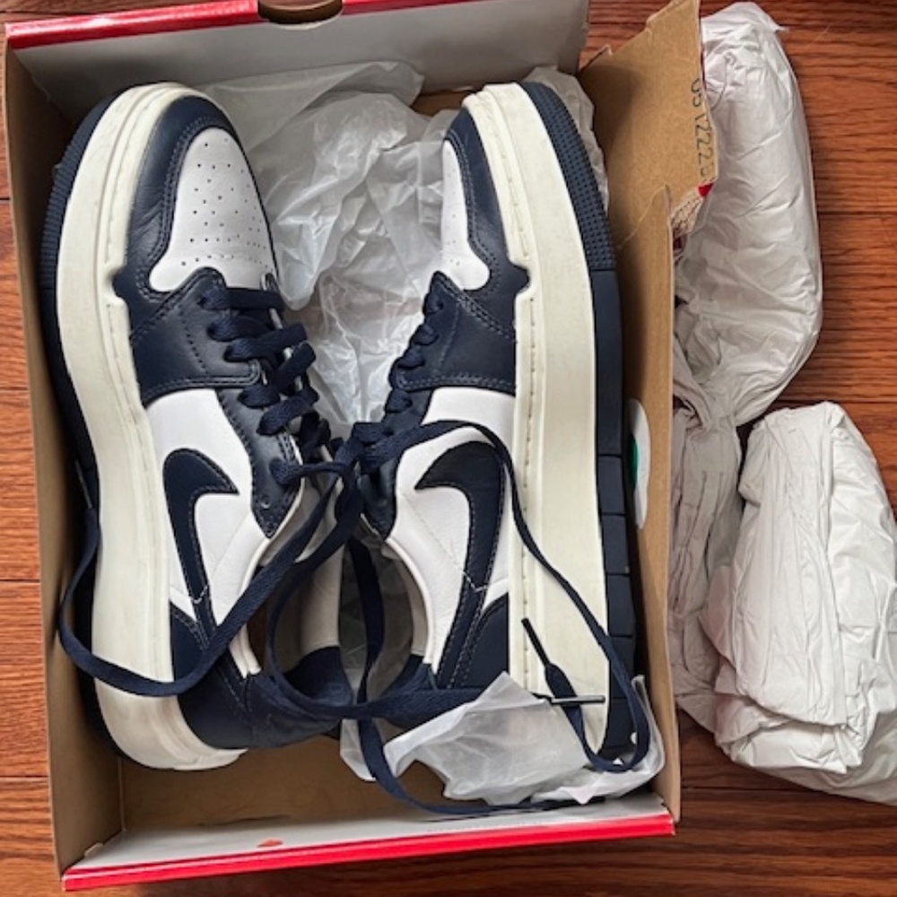 Wmns Air Jordan 1 Elevate Low 'Midnight Navy' 7.5